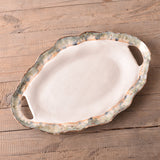 Etta B Pottery CAFE TRAY Magnolia
