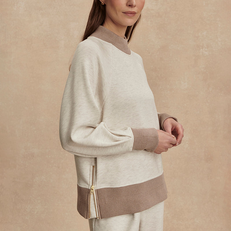 Varley LOXLEY RAGLAN BOYFRIEND SWEAT