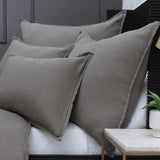 Pom Pom At Home WAVERLY BIG PILLOW WITH INSERT Pebble