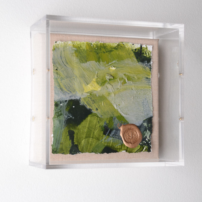 PALETTE SERIES 6X6 ACRYLIC SHADOWBOX No 4