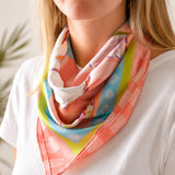 Mimi Miller Art SWAN SCARF 26 x 26
