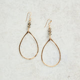 Darby Drake Jewelry and Design RONDELLES AND TEARDROP EARRINGS - CCGM464 Labradorite