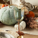 Bloomingville IRIDESCENT FINISH STEMMED WINE GLASS