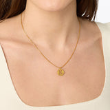 Julie Vos MONOGRAM DELICATE NECKLACE