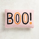 Peking Handicraft PINK AND ORANGE BOO HOOK PILLOW