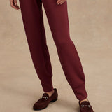 Varley THE SLIM CUFF PANT 25 New Maroon