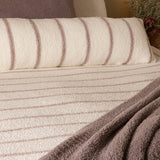 Barefoot Dreams COZYCHIC PINSTRIPE BED BLANKET