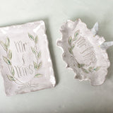 Dixie Pottery MR & MRS THROW ALL DISH