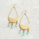 Darby Drake Jewelry and Design TEARDROP GEMSTONE TRIO EARRINGS - ETS513