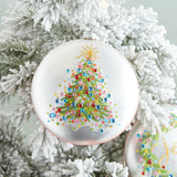Raz Imports CONFETTI TREE DISC ORNAMENT