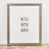 By Lacey MAT FRAMED SQUARE ABSTRACT 6