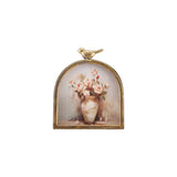 Creative Co-op ARCHED PHOTO FRAME WITH BIRD 5x5
