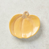 Mudpie PUMPKIN TIDBIT PLATE Orange
