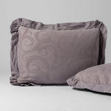 Bella Notte Linens MARISETTE SHAM French Lavender