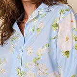 The Cat's Pajamas LUXE PIMA COTTON LONG SLEEVE PAJAMA SET Orla