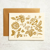 Rifle Paper Co ENGLISH ROSE THANK YOU CARD BOXED SET