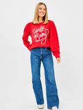Mary Square KELLY SANTA BABY SWEATSHIRT