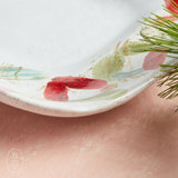 Etta B Pottery CRISS CROSS GARLAND RECTANGLE DISH