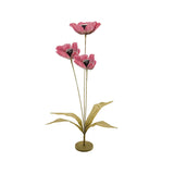 Creative Co-op PAPER FLOWERS WITH STAND