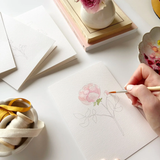 Emily Lex Studio GARDEN FLOWERS WATERCOLOR NOTECARD SET