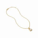 Julie Vos SAHARA SOLITAIRE NECKLACE