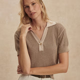 PERRINE KNIT POLO