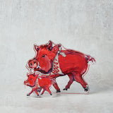Lauren Dunn GAMEDAY MASCOT ACRYLIC CUTOUT Arkansas