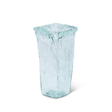 Park Hill Collection OCEANA ORGANIC GLASS VASE Square Medium