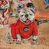 Lauren Dunn GAMEDAY MASCOT ACRYLIC CUTOUT Georgia Large