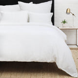 Pom Pom At Home WAVERLY DUVET SET White