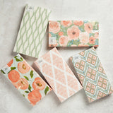 Boston International WATERCOLOR COAST DIAMONDS GUEST NAPKINS