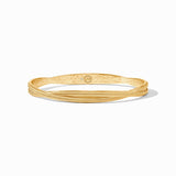 Julie Vos CHEVAL TWIST BANGLE Gold