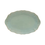 Casafina Living ALENTEJO MEDIUM OVAL PLATTER Turquoise