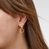 Julie Vos MARBELLA 2 IN 1 EARRINGS