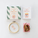 Cotton Clara Craft Kits and Supplies HONEY JAR CROSS STITCH KIT