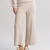 Barefoot Dreams COZYCHIC LITE TEXTURED CROP PANT Stone