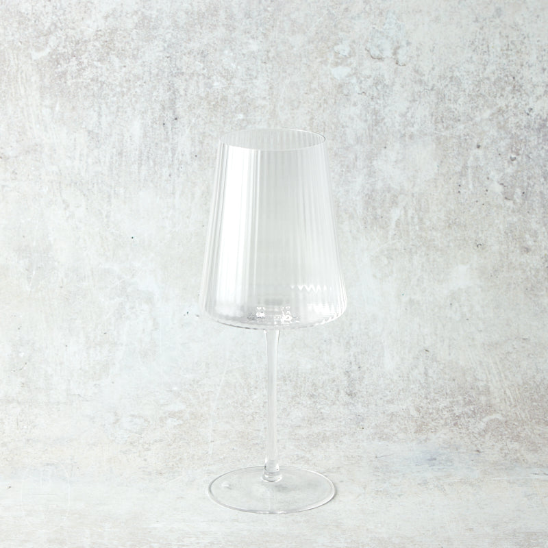 Zodax BANDOL FLUTED TEXTURED WINE GLASS