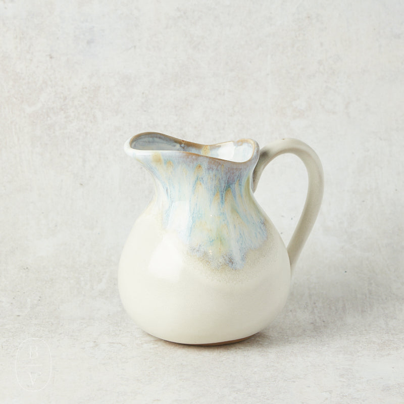 Etta B Pottery PITCHER Botanical Small