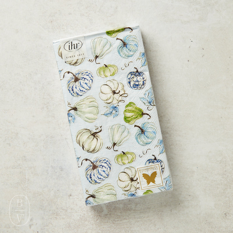 Boston International CHINOISERIE STACKED PUMPKINS GUEST NAPKINS