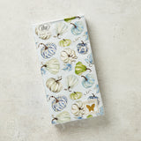 Boston International CHINOISERIE STACKED PUMPKINS GUEST NAPKINS