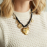 CV Designs BANDANA MULTI CHARM NECKLACE