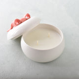 Illume CERAMIC BOW CANDLE Coconut Milk Mango
