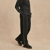 Varley BRUSHED RIB STRAIGHT LEG PANT 28