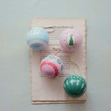 DECOUPAGE BALL ORNAMENT