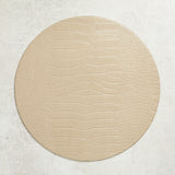 Kim Seybert CROCO PLACEMAT SALE Sand