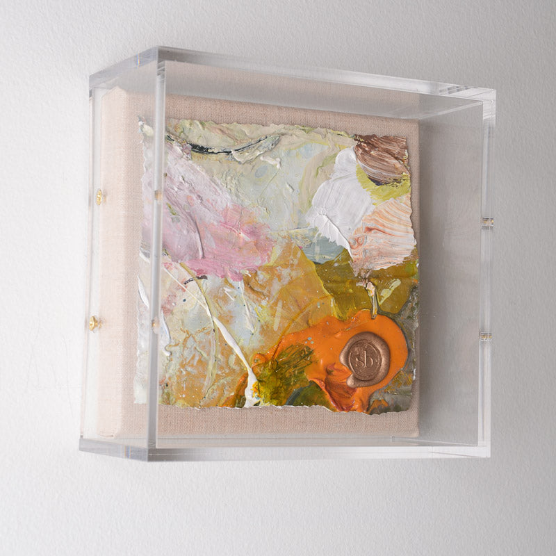 PALETTE SERIES 6X6 ACRYLIC SHADOWBOX No 2