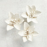 K and K Interiors CERAMIC TABLETOP FLOWER