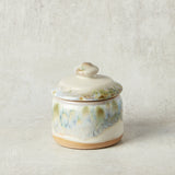 Etta B Pottery SUGAR BOWL Botanical