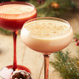 Creative Co-op HOLIDAY STEMMED CHAMPAGNE COUPE GLASS