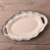 Etta B Pottery CAFE TRAY Lapis